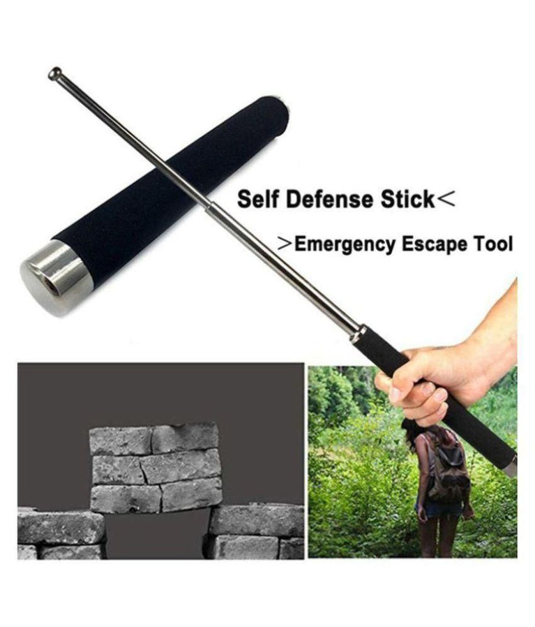 Self Defence Tactical Rod – Heavy Metal Extendable Steel Baton