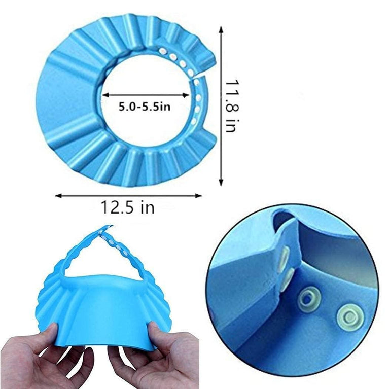 Adjustable Baby Shower Cap – Safe Bathing Protection (Pack of 2)