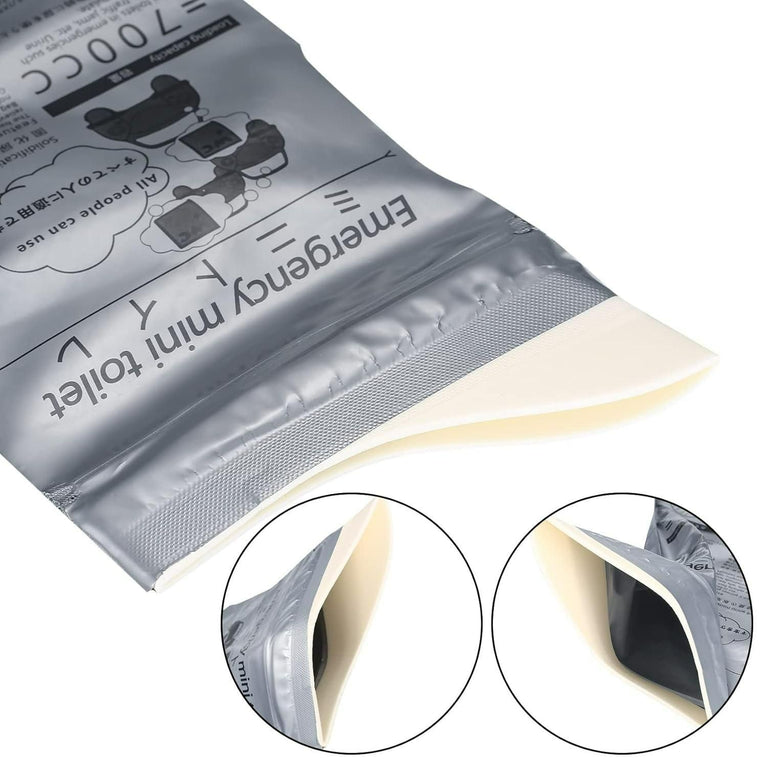 Emergency Mini Toilet-Urine Bag (✅ Pack of 4, 8, or 12)