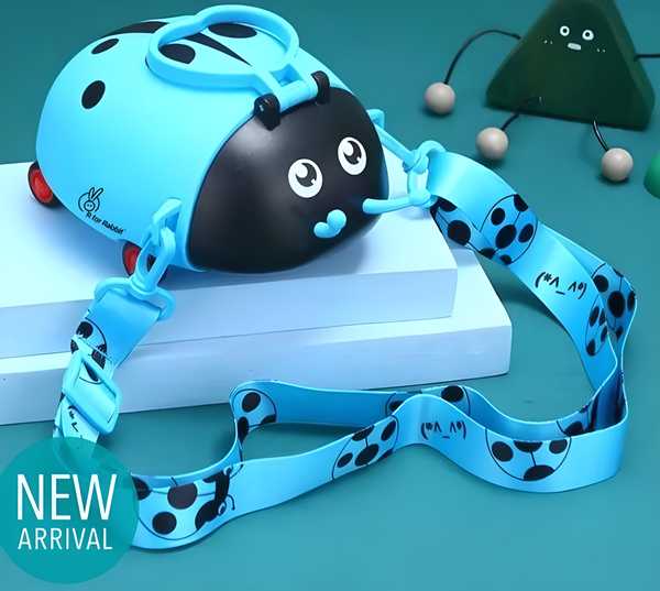 Beetle Baby Straw Sipper Bottle – BPA-Free with Adjustable Straps