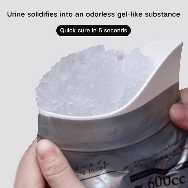 Emergency Mini Toilet-Urine Bag (✅ Pack of 4, 8, or 12)