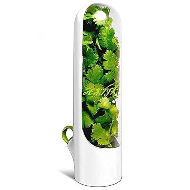 Fresh Herb & Vegetable Preservation Bottle | Refrigerator Storage Container | Herb Saver Pod