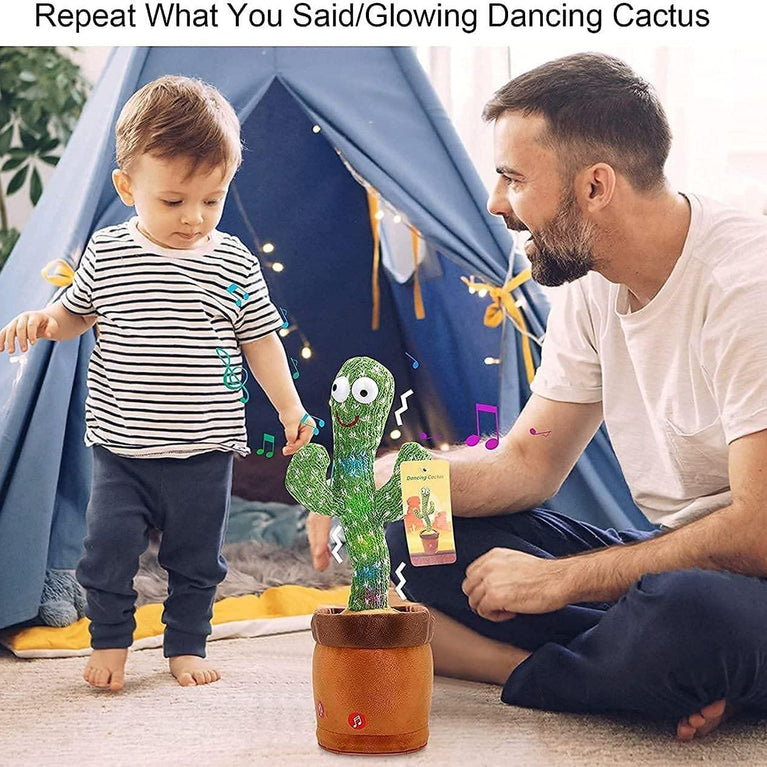 LED Musical Dancing & Mimicry Cactus Toy