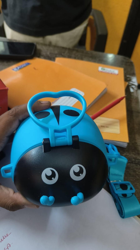 Beetle Baby Straw Sipper Bottle – BPA-Free with Adjustable Straps