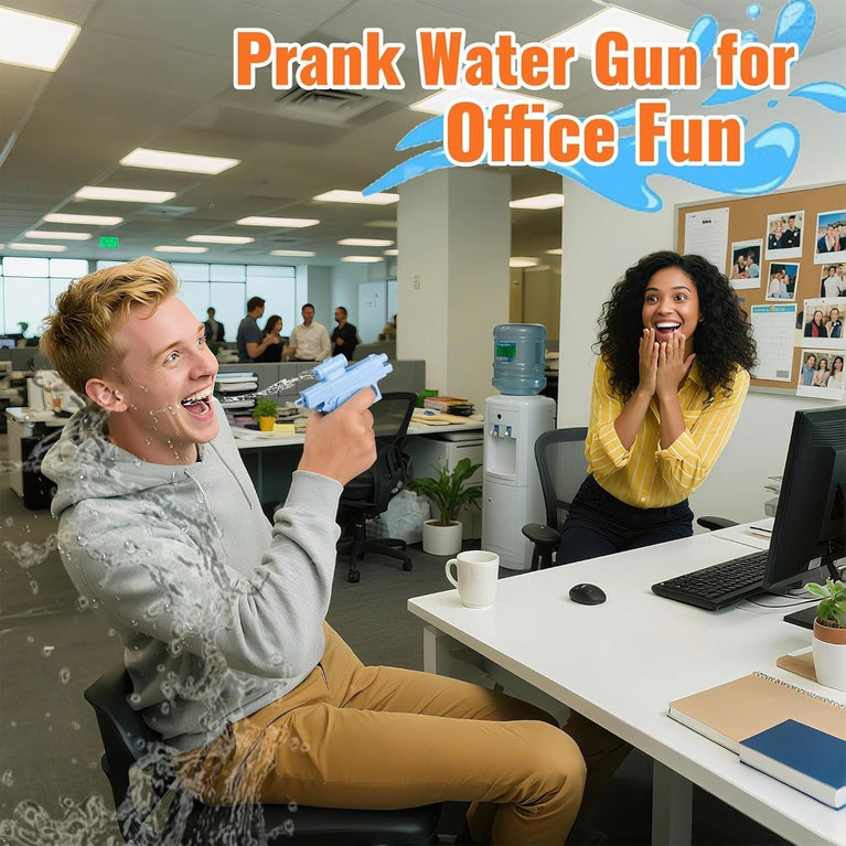 Prank Water Gun Toy (Assorted Colors)