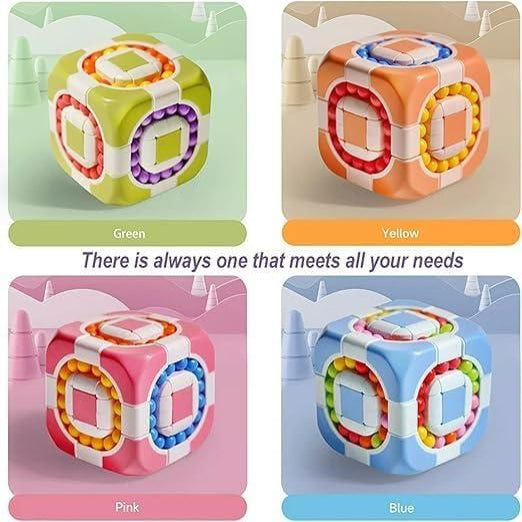 Finger Rotate Rubik’s Cube Puzzle – 2-in-1 Brain-Boosting Fun