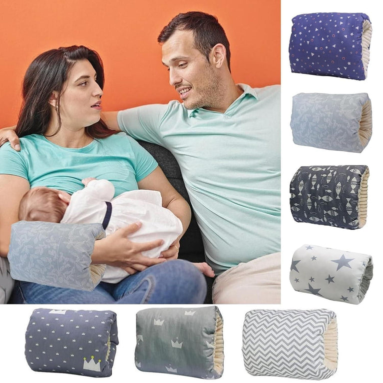 Cozie Cradle Baby Nursing & Feeding Pillow – Soft Cotton Suppor