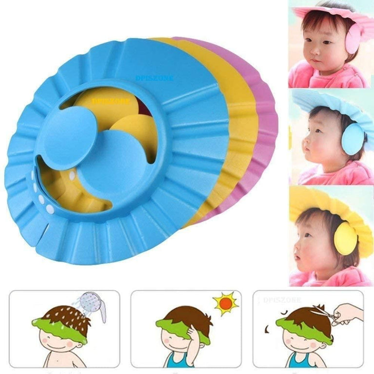 Adjustable Baby Shower Cap – Safe Bathing Protection (Pack of 2)