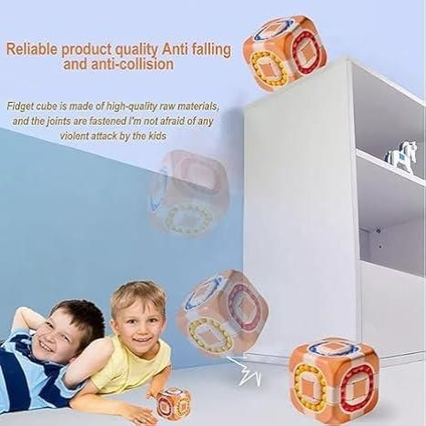 Finger Rotate Rubik’s Cube Puzzle – 2-in-1 Brain-Boosting Fun