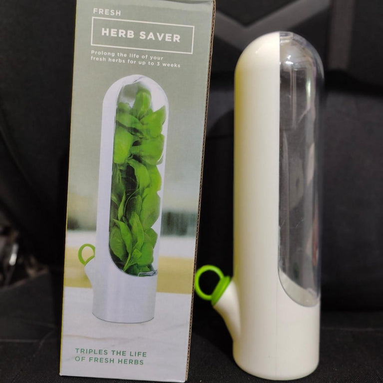Fresh Herb & Vegetable Preservation Bottle | Refrigerator Storage Container | Herb Saver Pod