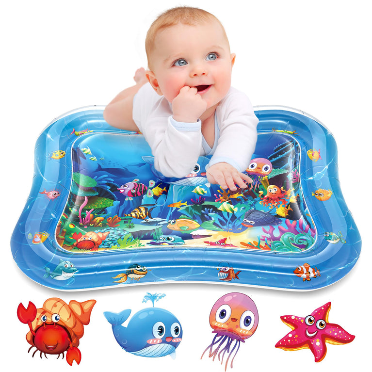 Baby Water Play Mat for Tummy Time | Non-Toxic & Fun