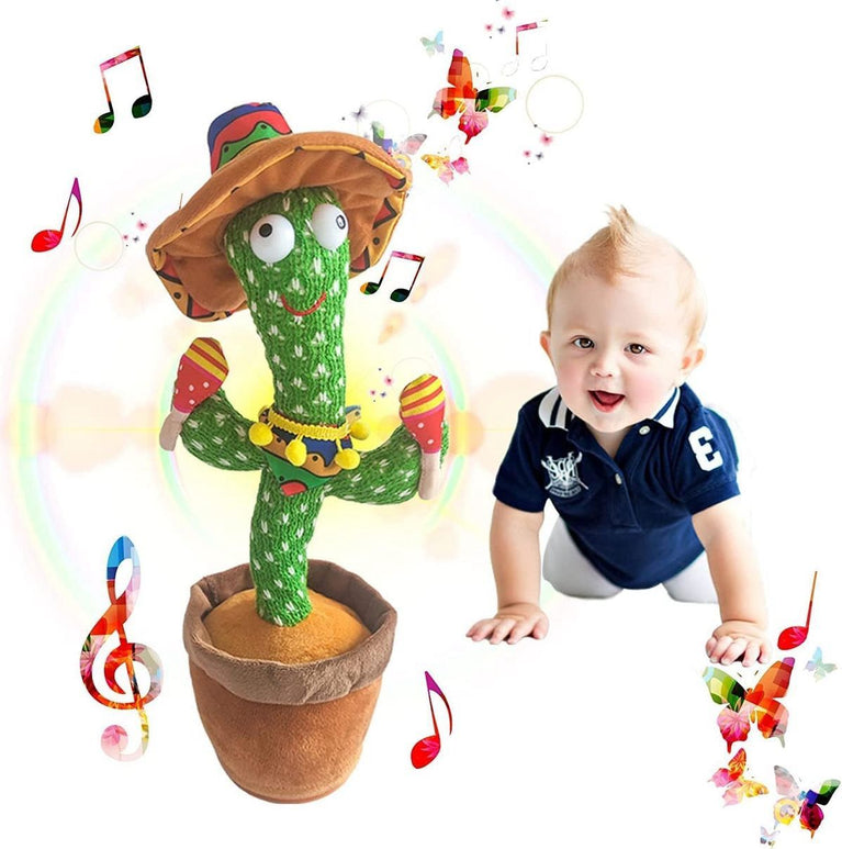 LED Musical Dancing & Mimicry Cactus Toy