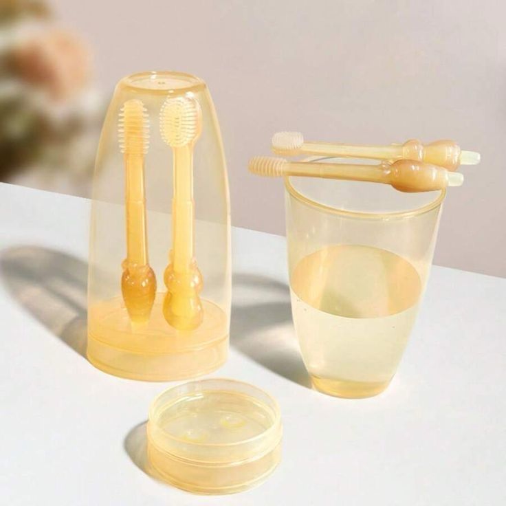 Soft Silicone Bristle Oral Care Toothbrush For Baby