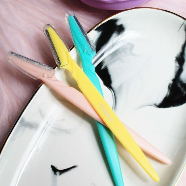 Facial, Eyebrow & Face Hair Removal Razors – 15 Razor Bundle (5 Packs)