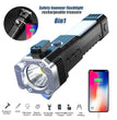8 in 1 Portable Rechargeable Torch LED Flashlight