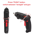 Cordless Electric Screwdriver Set – 47 in 1 Rechargeable Screwdriver Kit