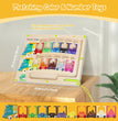 Magnetic Color & Number Maze Montessori Wooden Puzzle Game Board