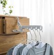Dry Clothes Anywhere Rack – Portable 5-Slot Clothes Dryer for Travel & Modern Homes