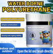 Waterborne Polyurethane 200 ml each Pack of 2