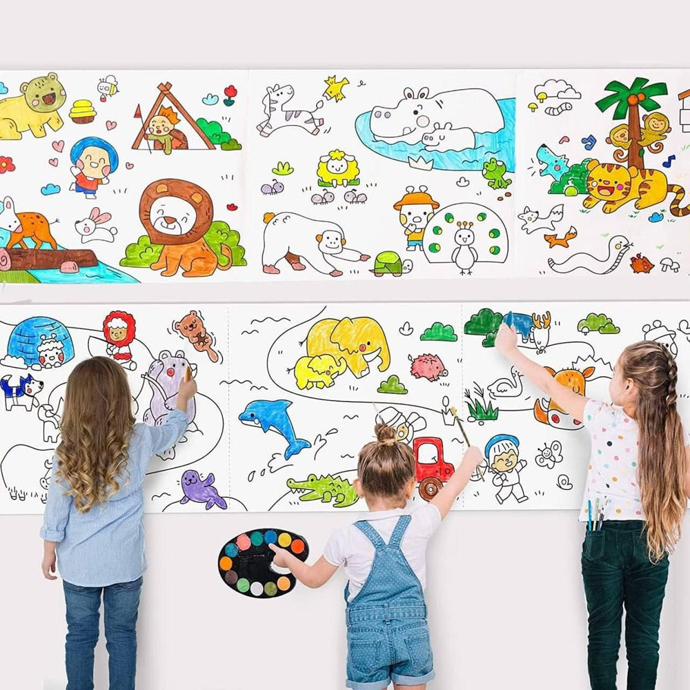 DIY Painting Drawing Paper Roll – Unleash Your Creativity! 🎨