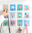 Hooks-Cartoons Strong Adhesive Wall Sticky Hooks(Pack of 4)