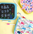 Erasable Doodle Slate Painting Kit for Kids Drawing Book with Wet Wipes & Colors for Kids