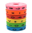 Math Cylinder Circular Shape Educational Abacus Puzzle