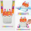 Pop It Bag for Girls -P- Unicorn sling Bags for Girls Kids Sling Bags