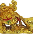 Feng Shui Lucky Laughing Buddha Pulling Big Potli Showpiece