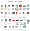 3D Premium Switch Stickers (149 Stickers)