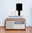 Wall Mounted Mobile Holder With Adhesive Strips& Charging Holder