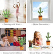 LED Musical Dancing & Mimicry Cactus Toy