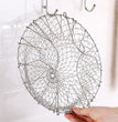 Multifunctional Frying Pan Basket Stainless Steel Folding Strainer