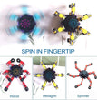 Transformation Robot Fidget Spinner Anti Stress Deformation Gyro Fidget Toys for Adults ( pack of 1 )