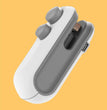 Portable Mini Sealing Machine 2 in 1 USB Rechargeable Magnetic Bag Sealer Heat Seal with Cutter