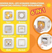 6 in 1 Montessori Busy Baby Cube
