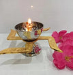 Brass Swastik Diya