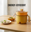 Multipurpose Electric Cooker with Steamer 1.8L