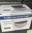 Solar Fence Light