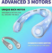 Portable Bladeless Hanging Rechargeable Neck Fan
