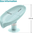 Leaf Shape Self Draining Soap Holder