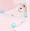 Rotating Cat Toy Ball, Interactive Cat Toys Rechargeable Rotating Ball with LED