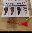 Tally Counting Machine-Manual Finger Rotating Digital Tally Number Counting Machine ((Color on availability)