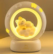 Sleeping Cat LED Night Light Lamp with Touch Control