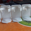 5 Grid Plastic Cosmetic Organiser No Punching Cuttable Storage Holder (Pack of 2)