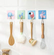 Hooks-Cartoons Strong Adhesive Wall Sticky Hooks(Pack of 4)