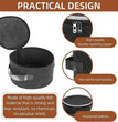 Plate Storage Case with 12 Thick Felt Dividers