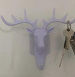 Hanging Hook- Self Adhesive Deer Head Hanging Hook (Pack of 1)