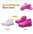 Shoe Cover-Silicone Reusable Anti skid Waterproof Boot Cover Shoe Protector