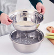 Stainless Steel Kitchen Drain Basket Set 3 in 1